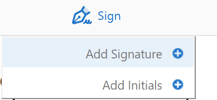 Add your Signature