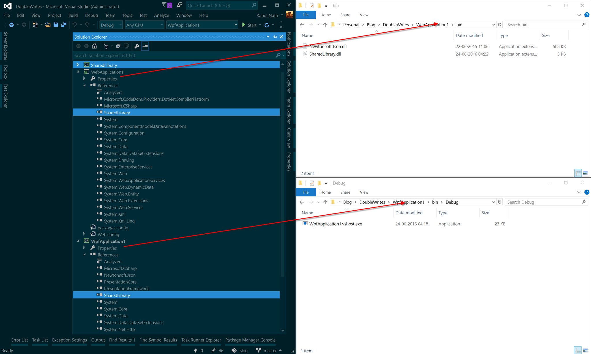 Double Write Dll conflict