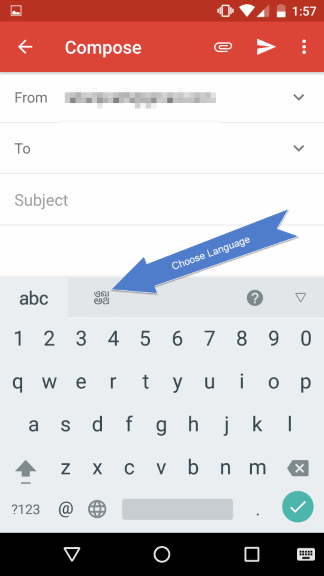 Google Indic Keyboard Default