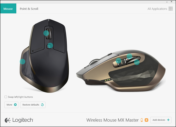 Logitech MX Master Software