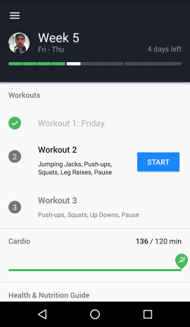 Runtastic Results