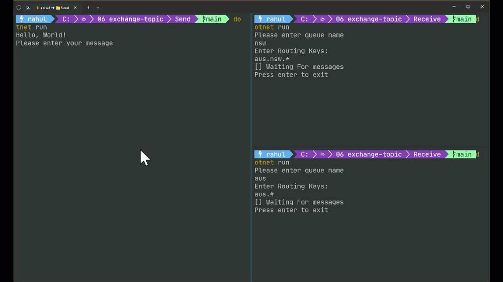 RabbitMQ Topic Exchange Explained