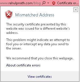 Https error